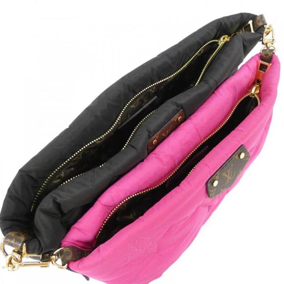 Louis Vuitton Pillow Multi Pochette Accessoire Shoulder Bag Black Fuchsia - Picture 9 of 9